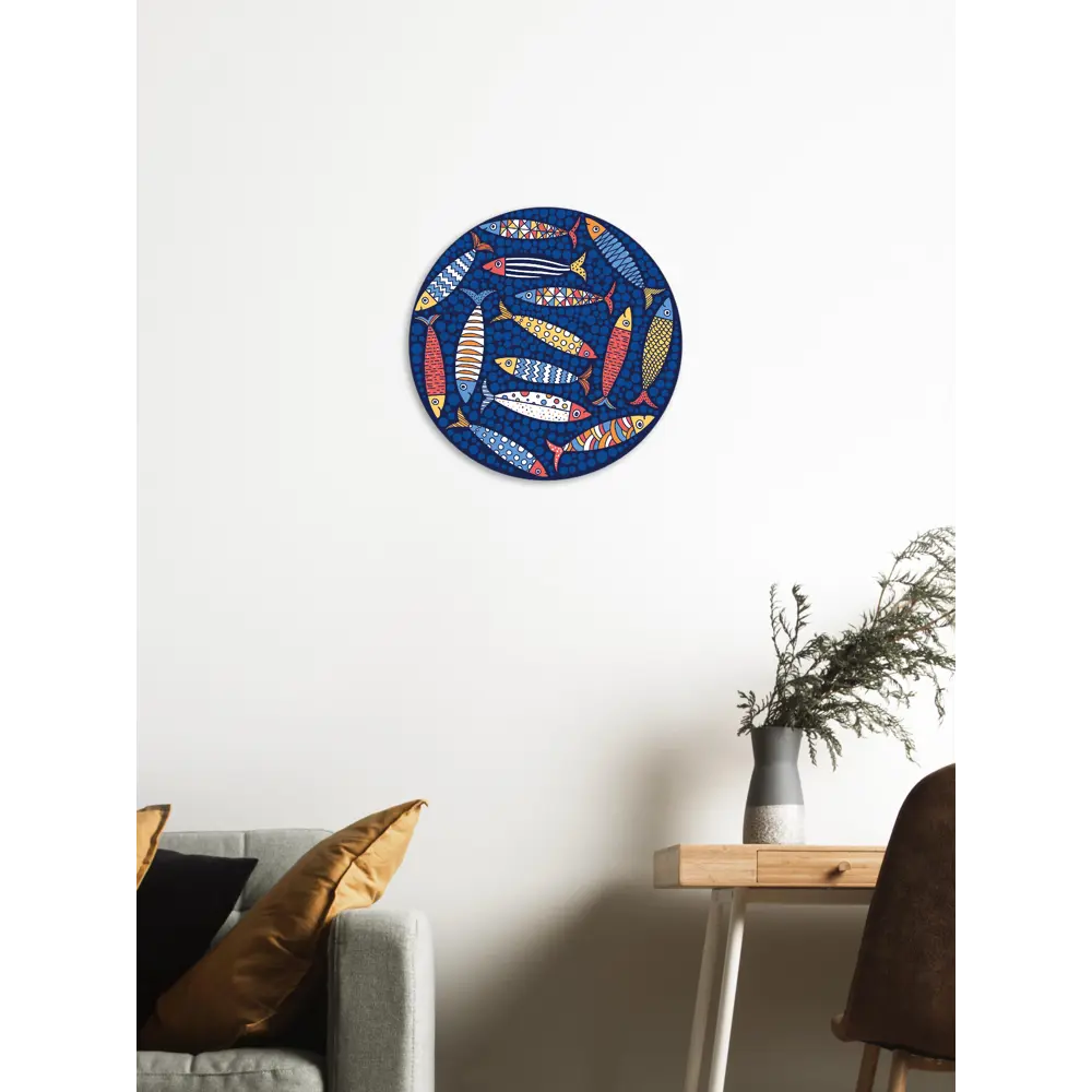 Картина на стекле Postermarket Рыбки 40x40 см STLM-2170718 - Вид №4