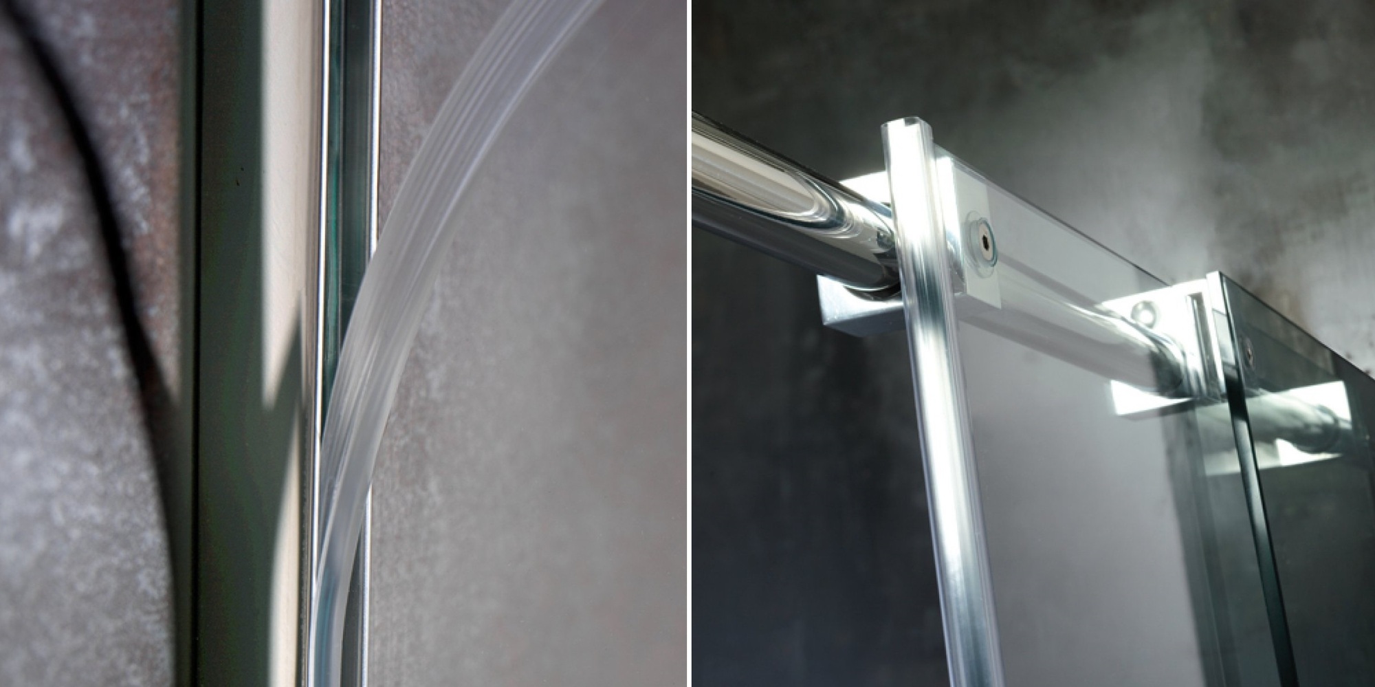 Душевой уголок Look L07 140x100 см Karolitalia BLUBLEULOOKL07140X100 - Вид №2