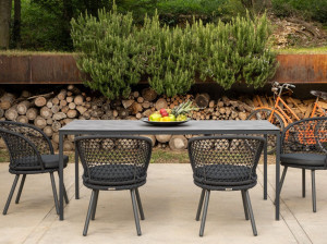 Прямоугольный садовый стол