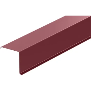 Планка торцевая 90x90x2000 мм 0.4 мм RAL 3005 вишневый 86778583 STLM-2152646