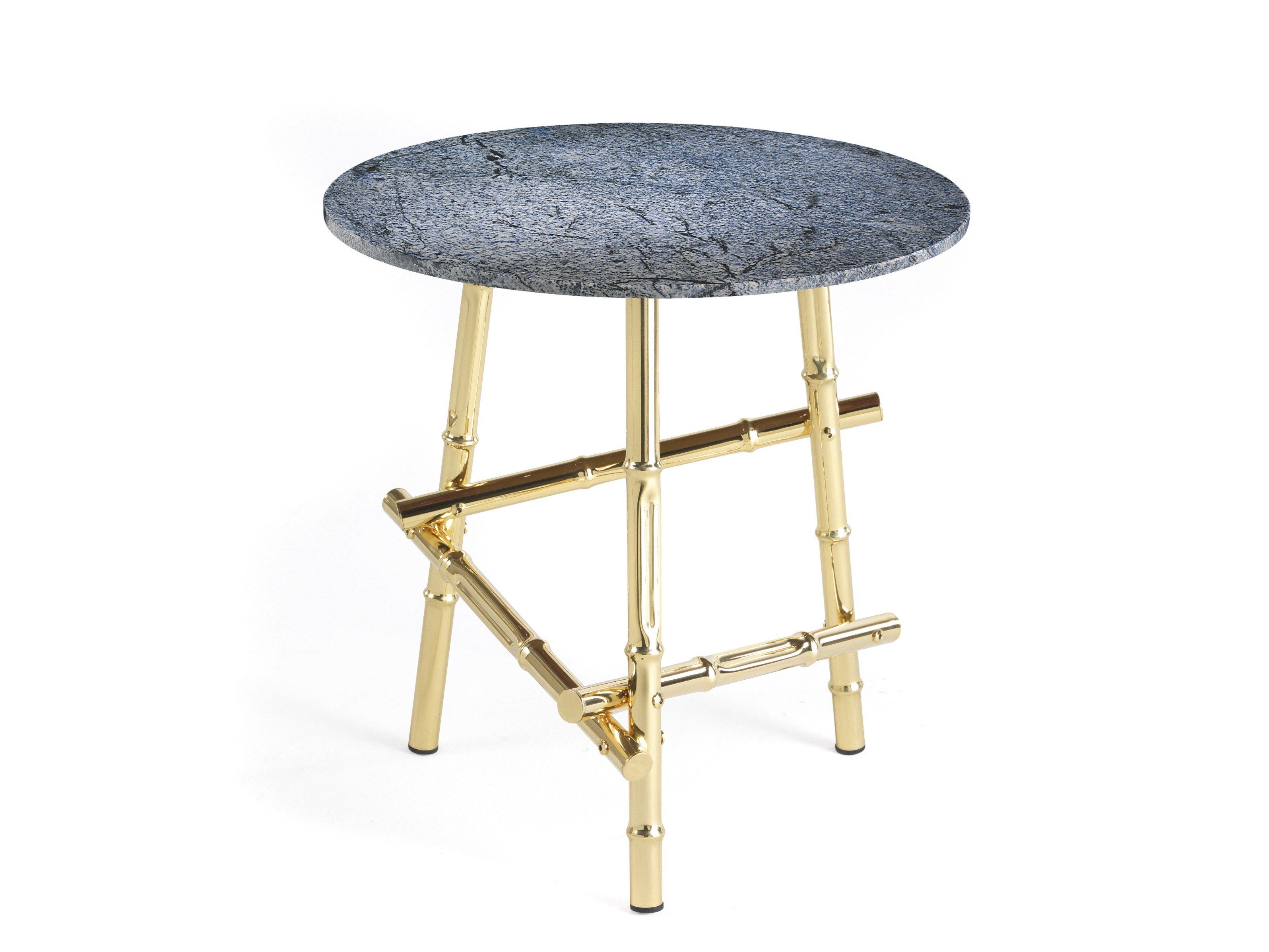 Круглый мраморный журнальный столик для гостиной ETRO Home Interiors Самарканд ARCH-00009044