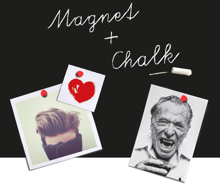 Groovy Magnets Стикер стены винила Chalkboard sun-id-1502780 - Вид №3