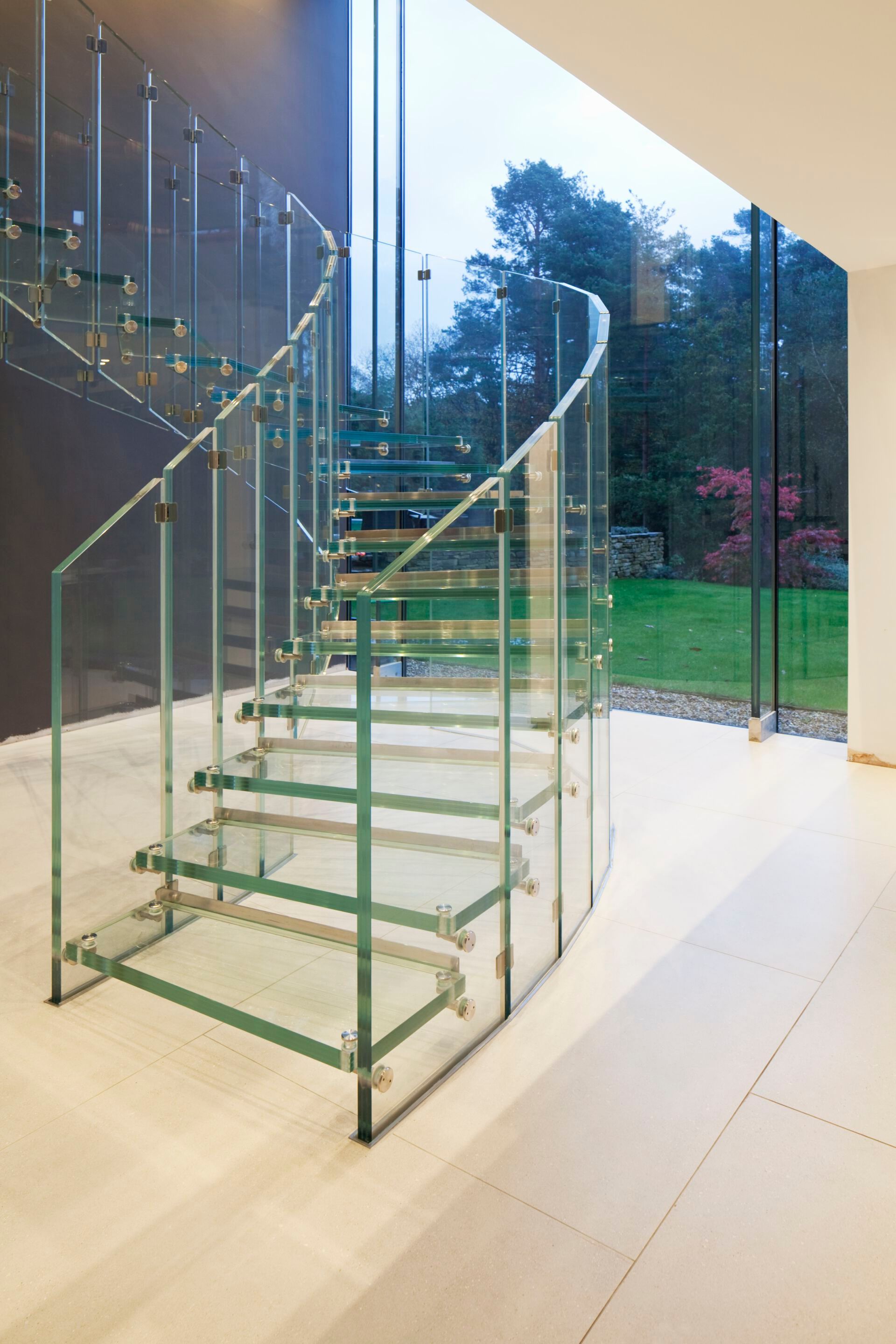 Самонесущая лестница из стекла Siller Treppen ARCH-00114607 - Вид №3