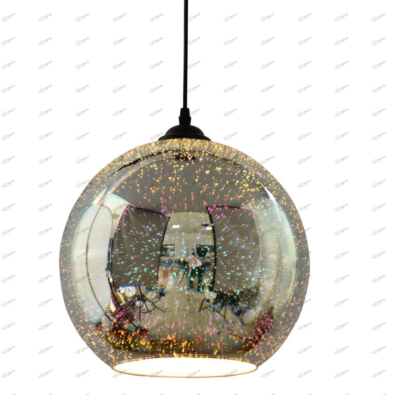 Подвесной светильник Arte Lamp Miraggio A3218SP-1BK ARTE LAMP MIRAGGIO 102442 Зеркальный 