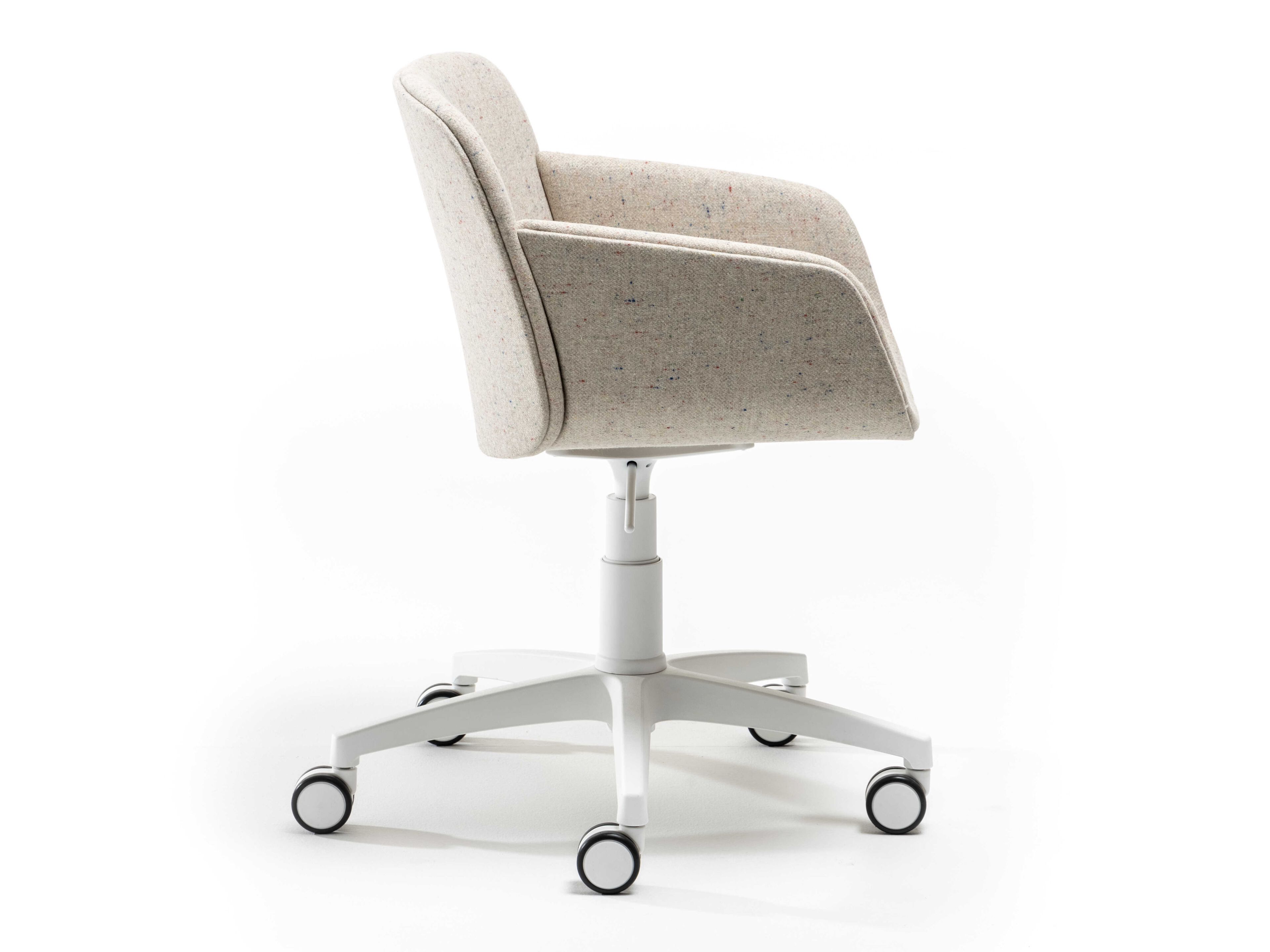 Стул с регулируемой высотой из ткани с подлокотниками с колесами VAGHI Free Soft ARCH-00004634 - Вид №2