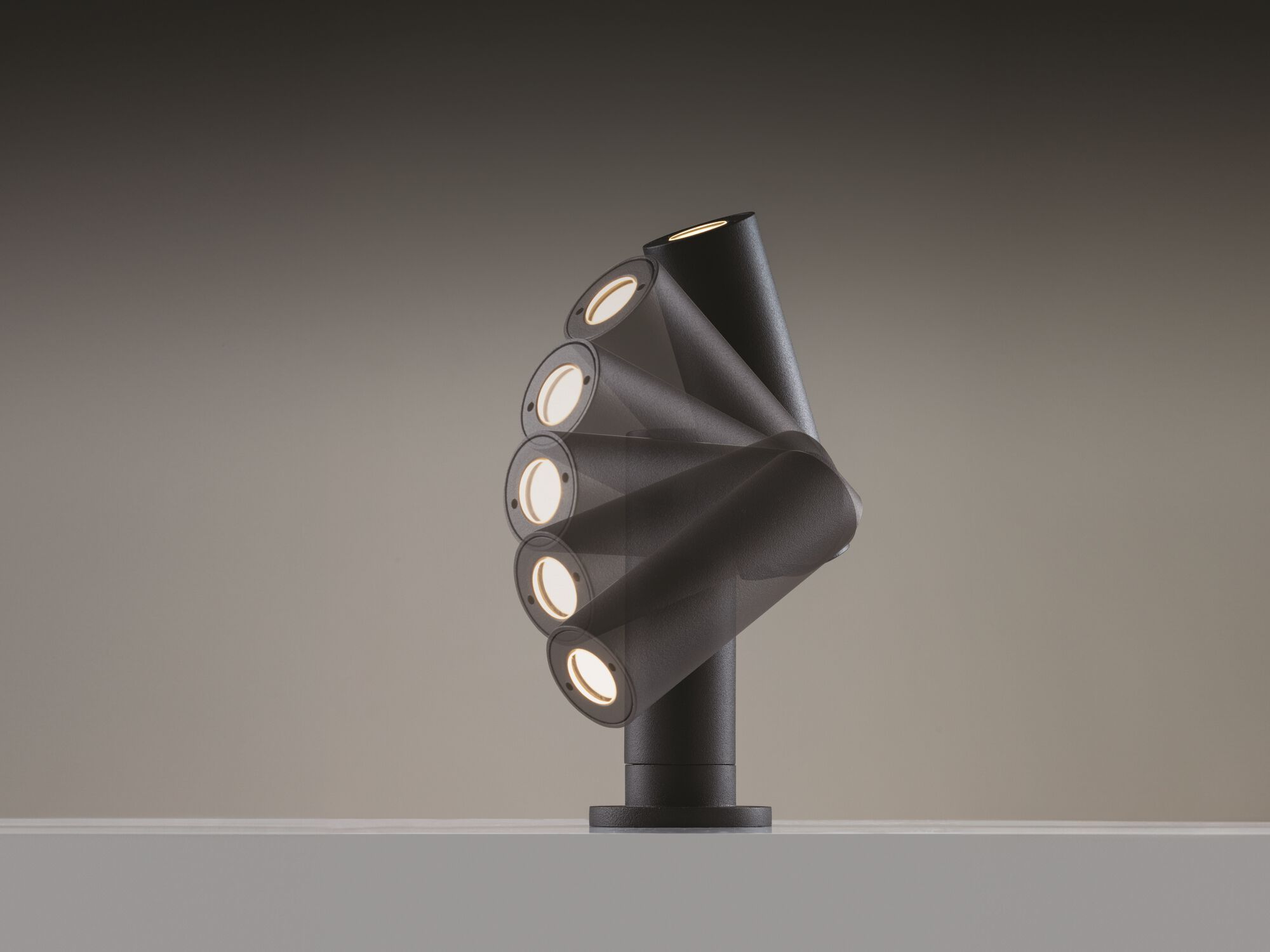 Экструдированный алюминиевый светодиодный регулируемый наружный прожектор PAN GEMINI ARCH-00033336 - Вид №1