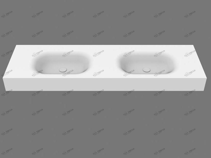 Подвесная раковина настенная овальная MOMA Design  белая sun-id-1345799