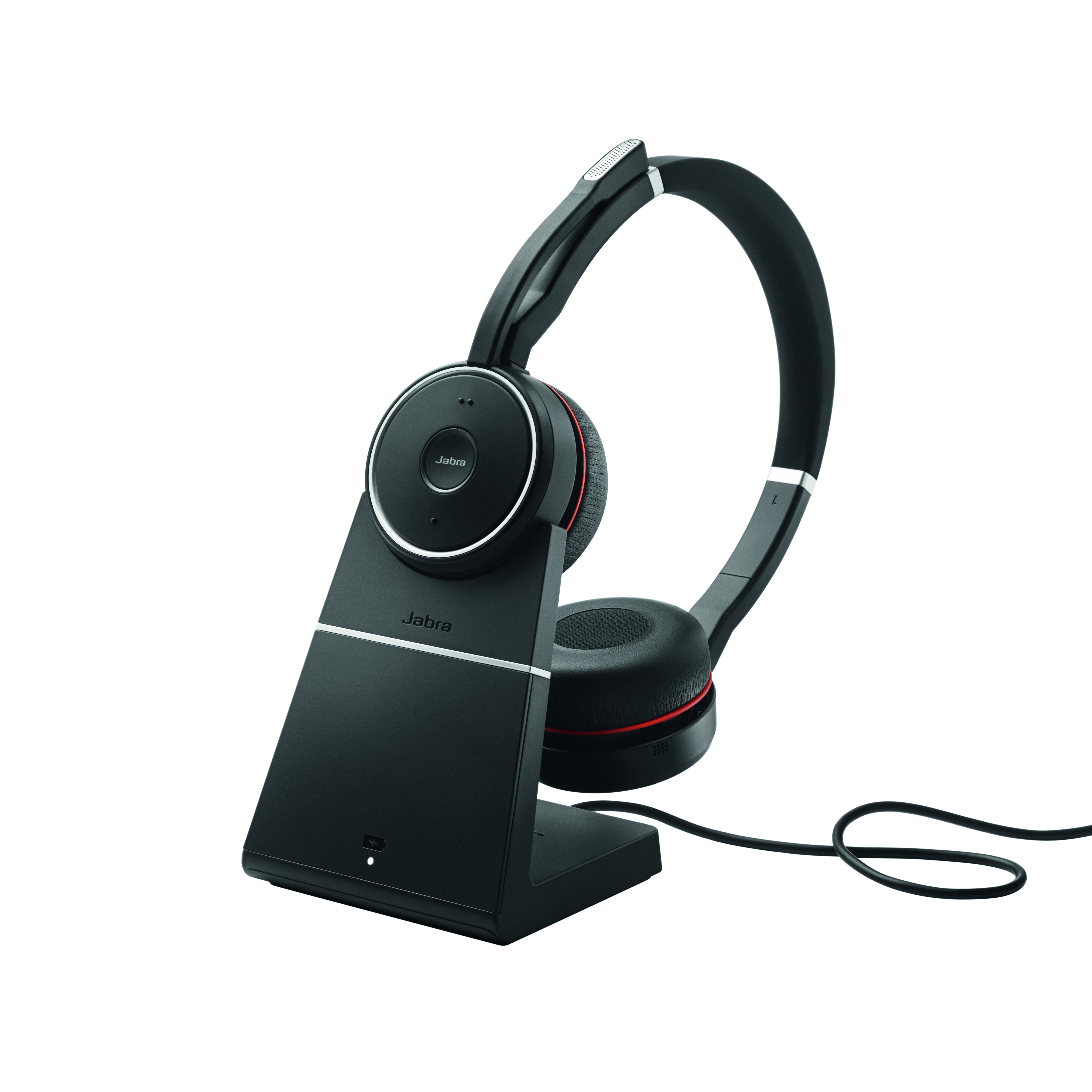7599-838-199 evolve 75 stereo uc, charging stand & link 370 Jabra Santreyd  - Вид №7