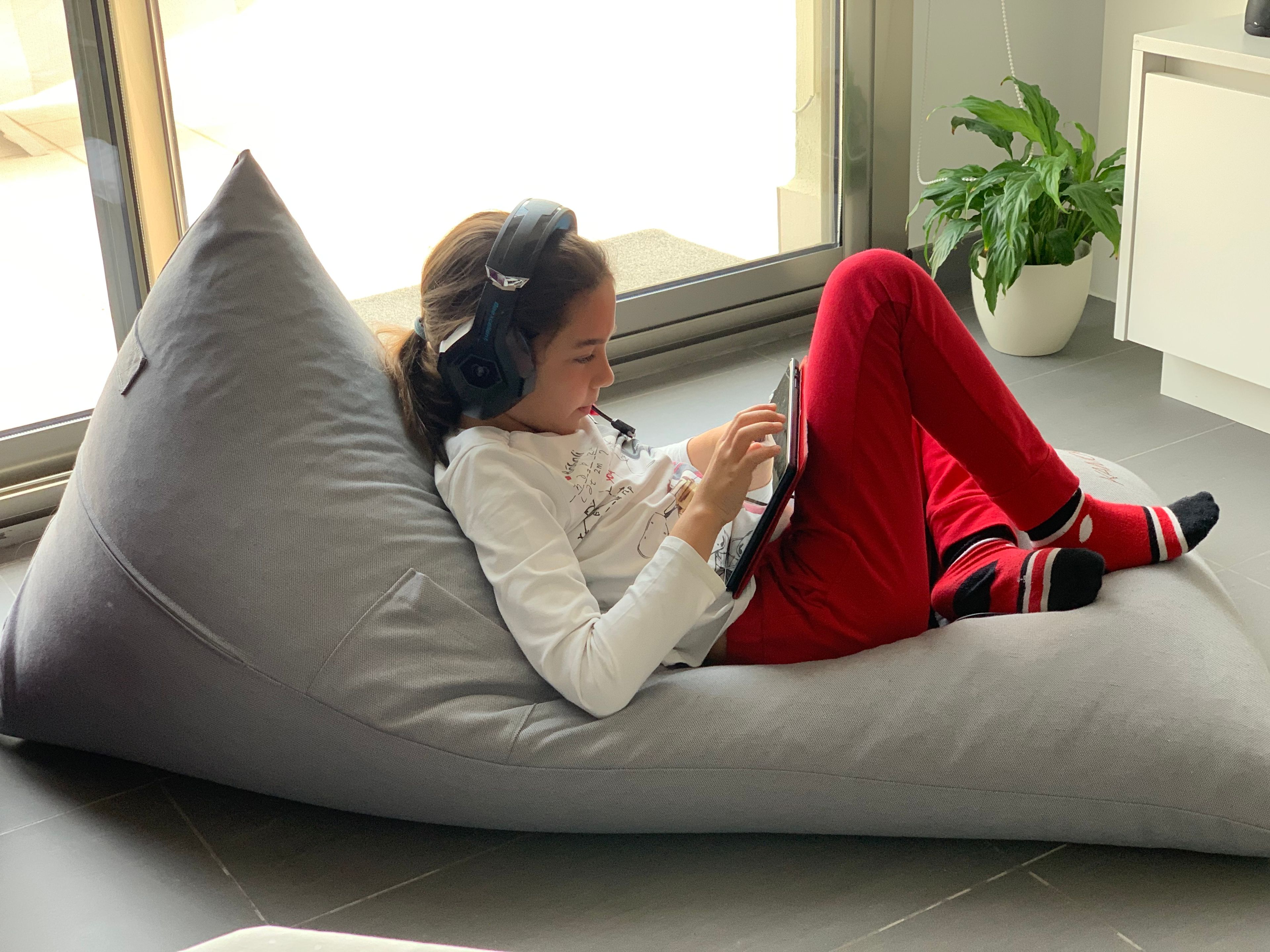 Кресло-мешок из ткани Kaimok оттоманка для внутреннего и наружного применения ARCH-00028192 - Вид №11