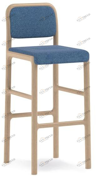 PIAVAL Высокий табурет из ткани с подставкой для ног Cameo | health & care 90