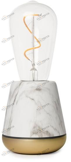 Humble Настольная лампа Wireless led с эффектом мрамора sun-id-1487954