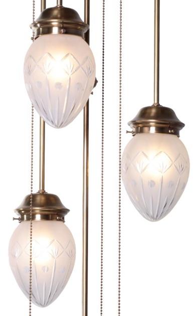 Patinas Lighting Подвесной светильник ручной работы из латуни Pannon sun-id-1403461 - Вид №1