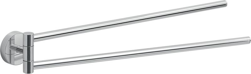 2323(13) Gedy G-Eros, полотенцедержатель двойной поворотный, цвет хром