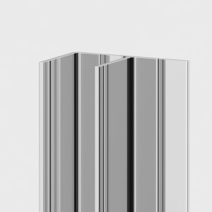 913507 Удлинительный профиль для FPSC 50 и FLEX, макс. 3 см, цвет Хромированный Kerasan Cabine doccia Италия