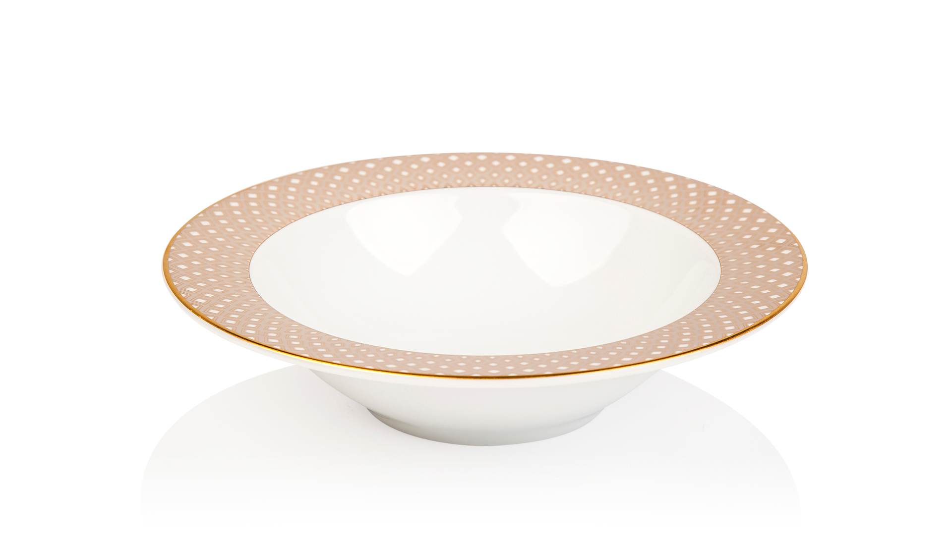 10621280 Rosenthal Салатник индивидуальный Rosenthal Францис Карро Беж 190мл, фарфор Фарфор  - Вид №1