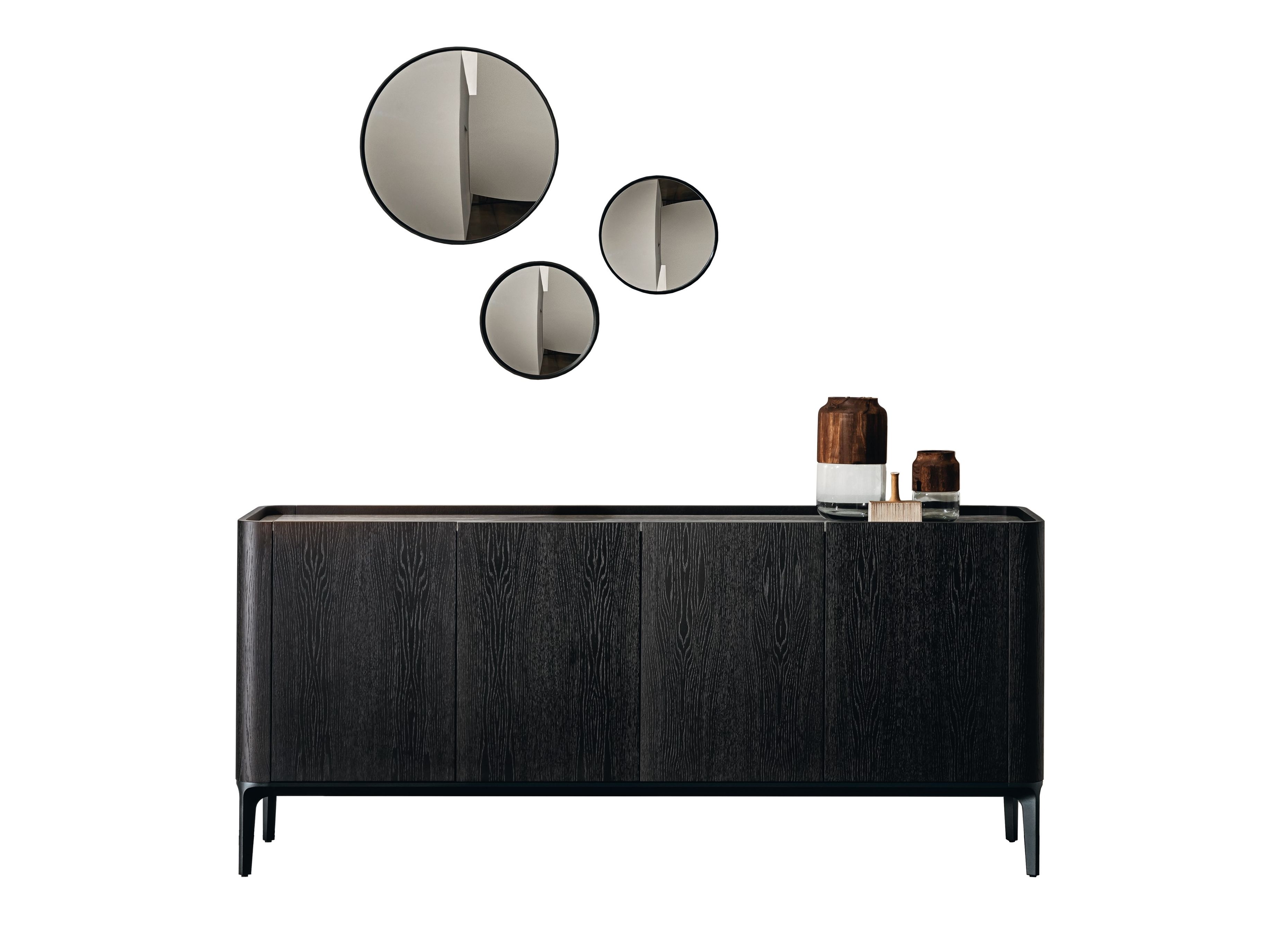 Деревянный шкаф с распашными дверями Sovet Italia тонкий ARCH-00089663 - Вид №4