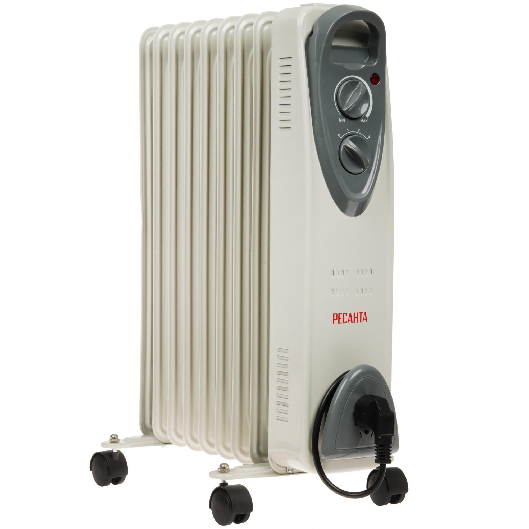 9291746 Масляный обогреватель Ресанта ОМ-2 кВт (9) белый STDN-0096725