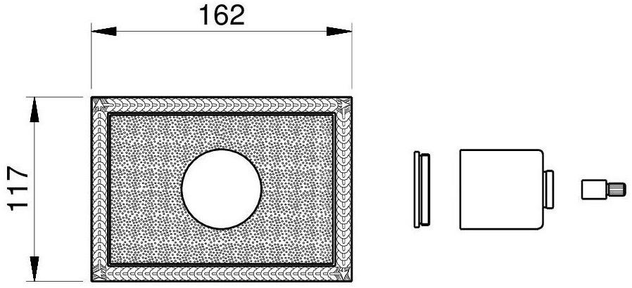 Bronces Mestre Смеситель для душа из латуни с одним отверстием Shower system 046291-2-3-4-5 - Вид №1