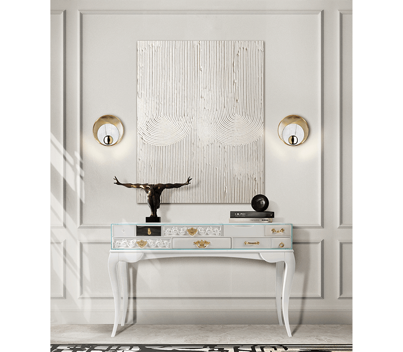 0-021 Белая настенная лампа Metamorphosis Boca Do Lobo  - Вид №12