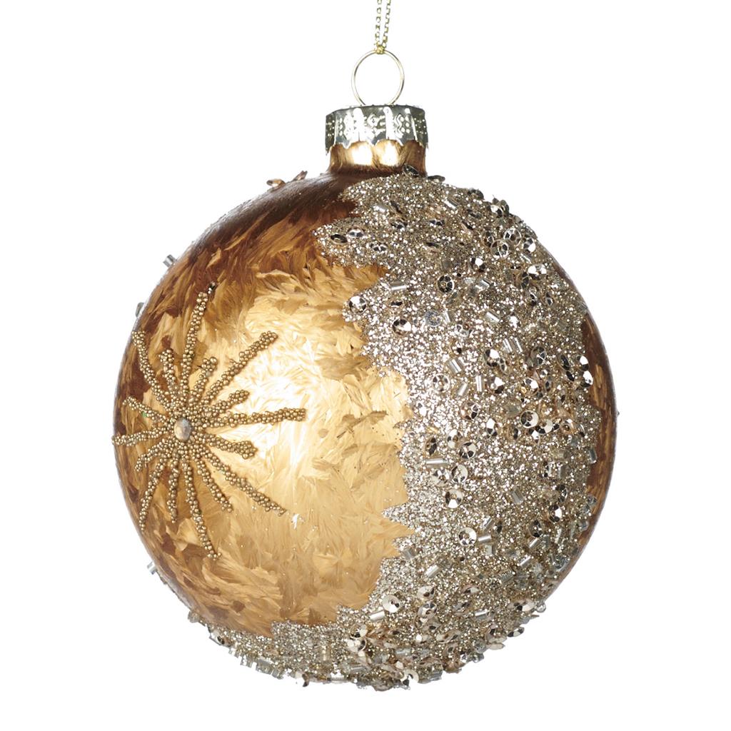 P 34214 Шар со звездами 8 см GOODWILL Santreyd 