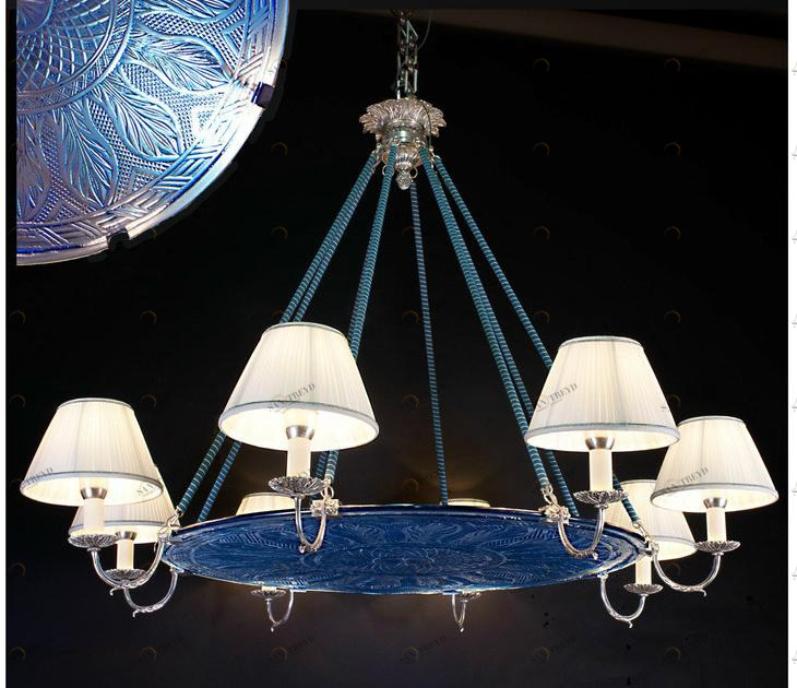 Tisserant Люстра из бронзы в классическом стиле sun-id-1454774