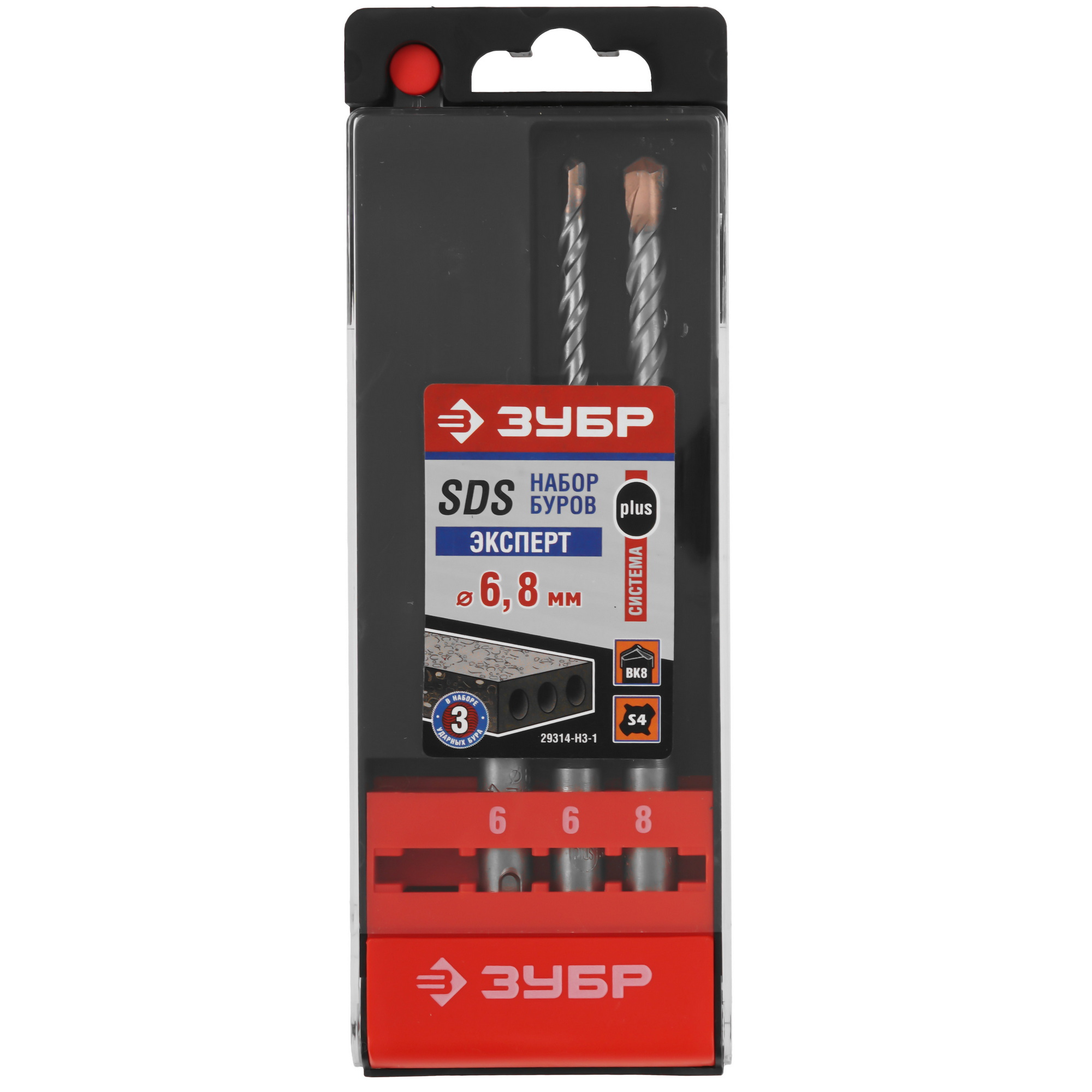 Набор буров ЗУБР 29314-H3-1 9012565 STDN-0000072 - Вид №4