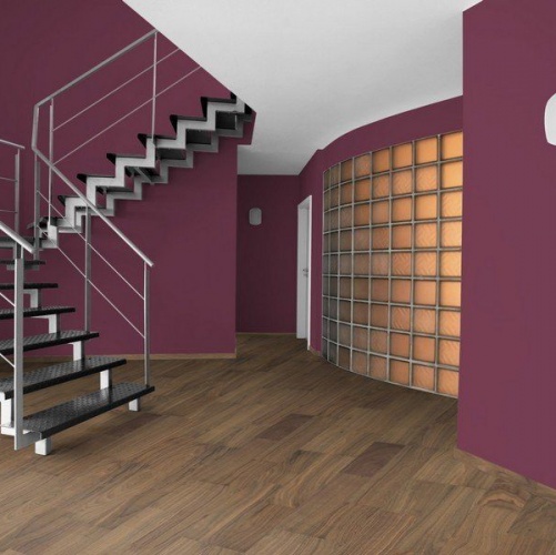 Паркетная доска Golvabia Lightwood 2-strip Орех американский Натур (Гладкая) 1190х195 мм 1700200016 - Вид №3