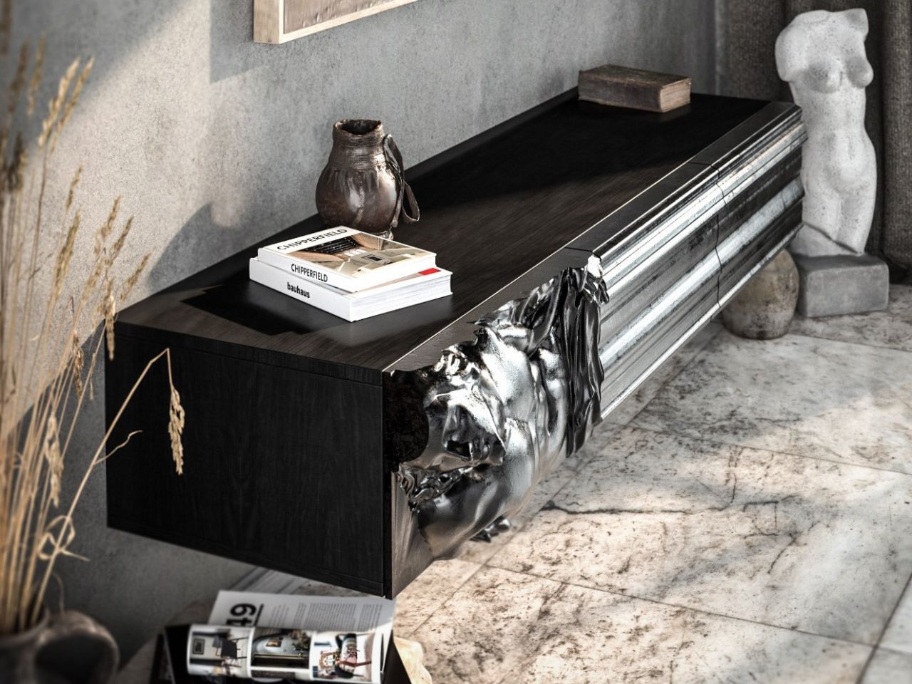 Подвесная консоль с ящиками LO Contemporary Lissomnia ARCH-00050755 - Вид №1