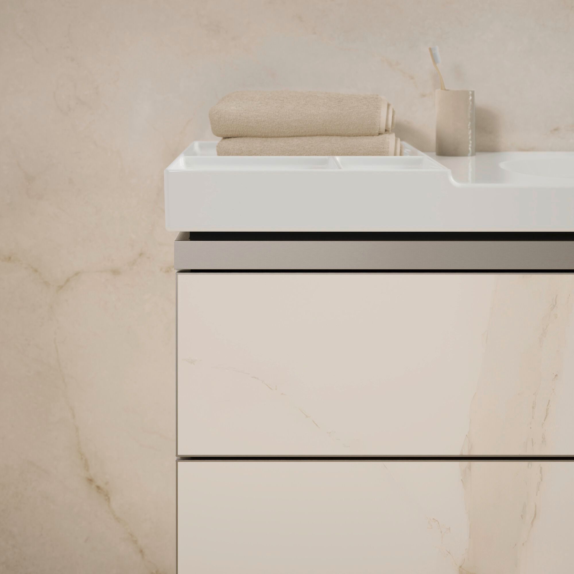 Керамическая столешница с одной раковиной Duravit Aurena ARCH-00085116 - Вид №1