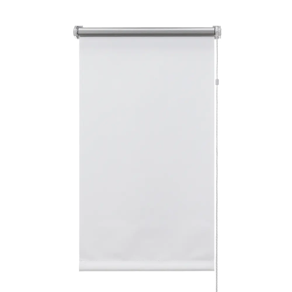 Рулонная штора ЭСКАР Silverback белая 70x160 см с затемнением 89354633 STLM-1055911