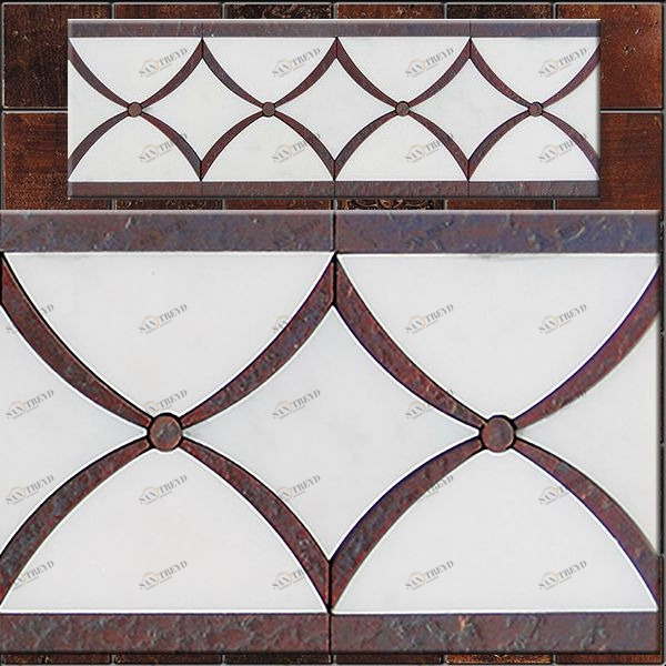 БОРДЮР ИЗ МРАМОРА FS-5 SKALINI ORNAMENTAL FS5