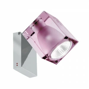 Светильник настенный розовый Fabbian D28G0400 Rosso FABBIAN  00-3882590 Розовый