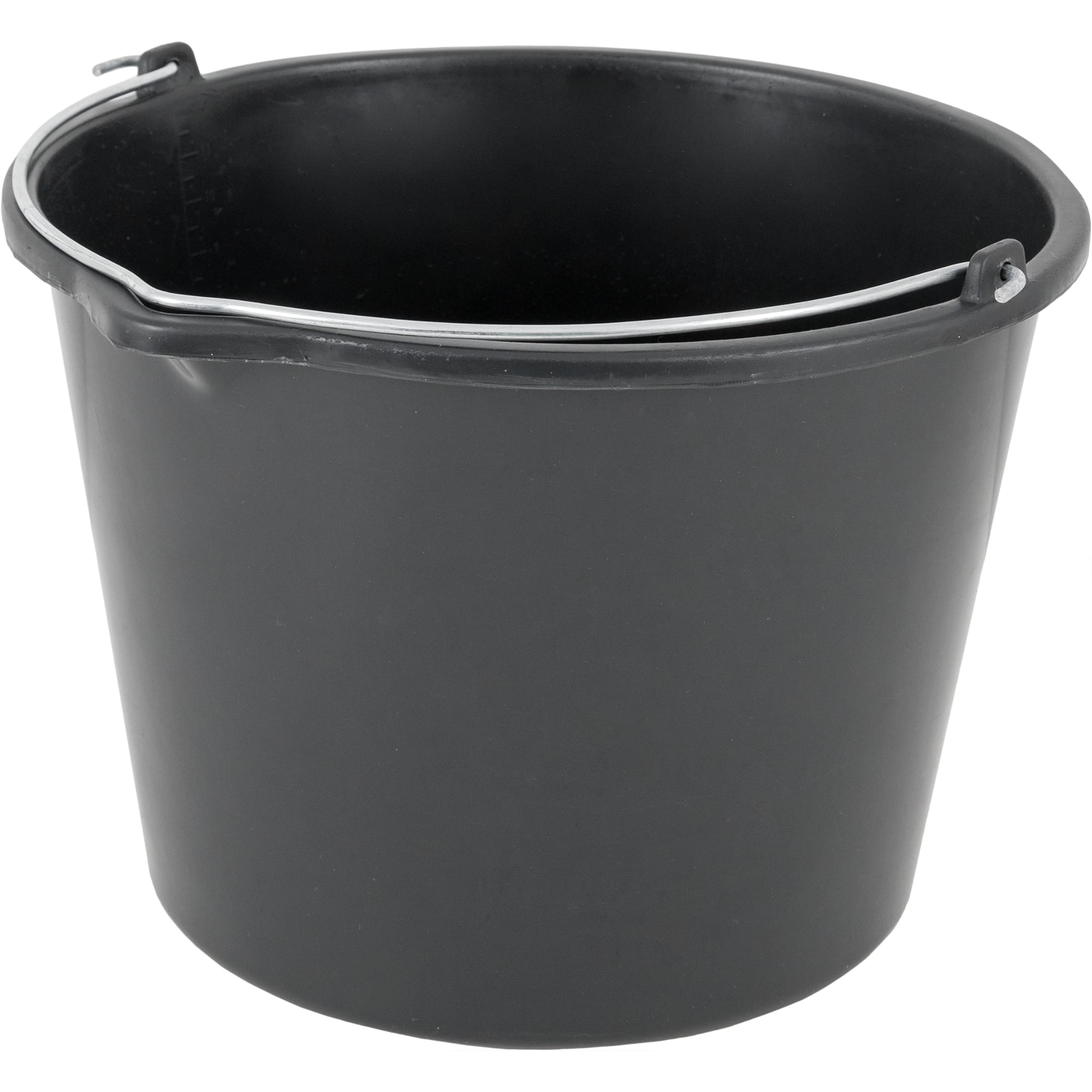 82366337 Ведро 12 л пластиковое цвет тёмно-серый Santreyd 