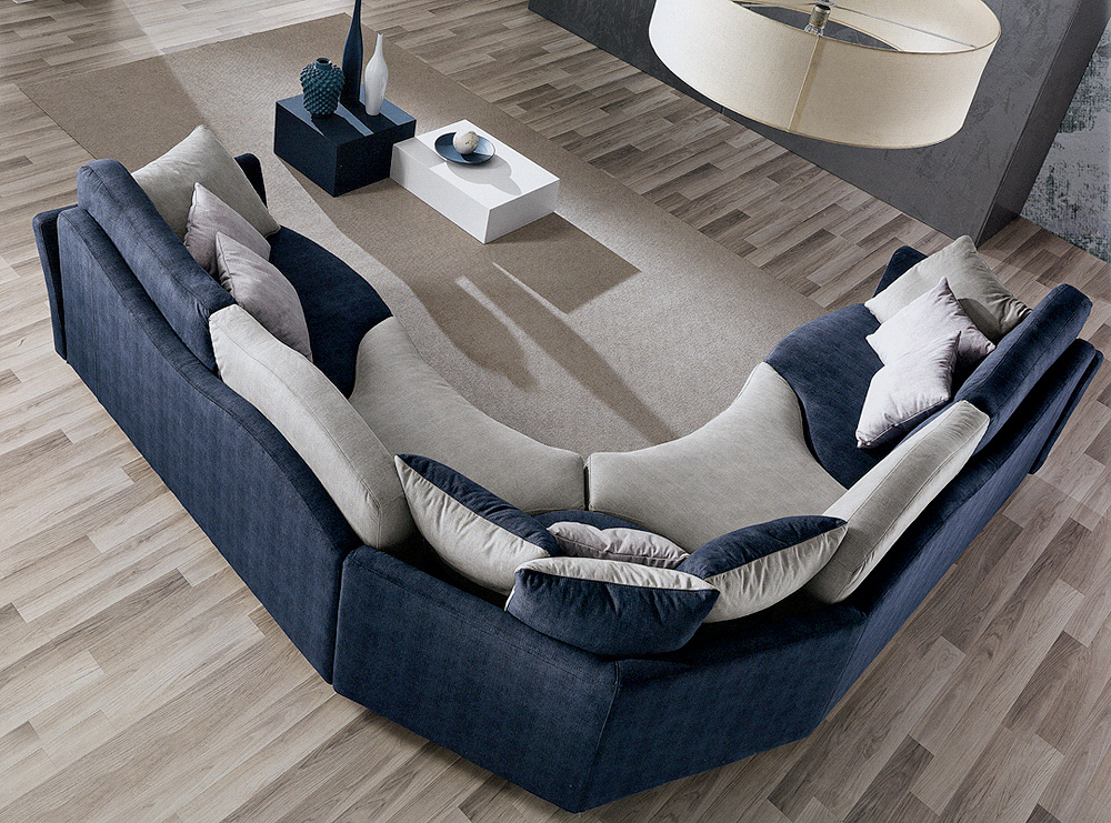 Диван VIRGOLA ESSEPI Comp. N. 01  - Вид №1