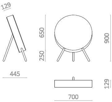 Staygreen Торшер из крафт-бумаги sun-id-1470089 - Вид №3