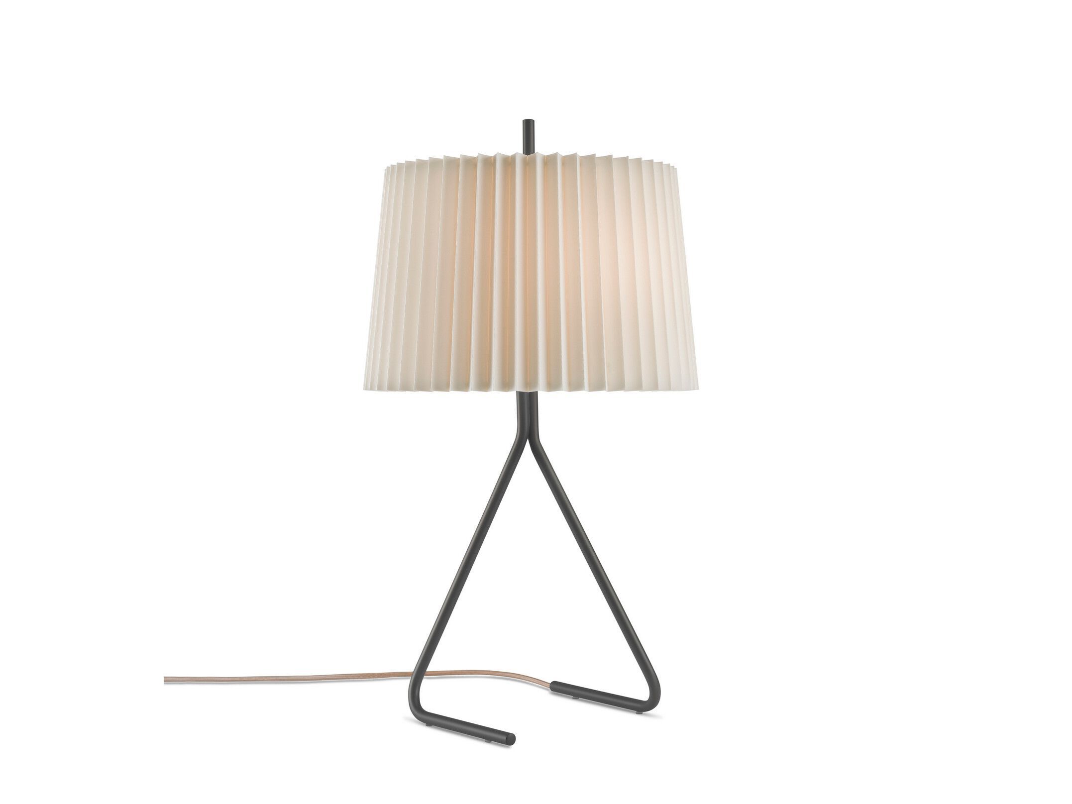 Металлическая и шелковая настольная лампа Kalmar Fliegenbein ARCH-00050146 - Вид №1