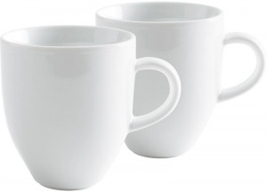 21D254A90021C Кафе Сомелье 2,0 макси чашка набор 0,50 л для 2 человек 2-х частей белого Kahla-porzellan