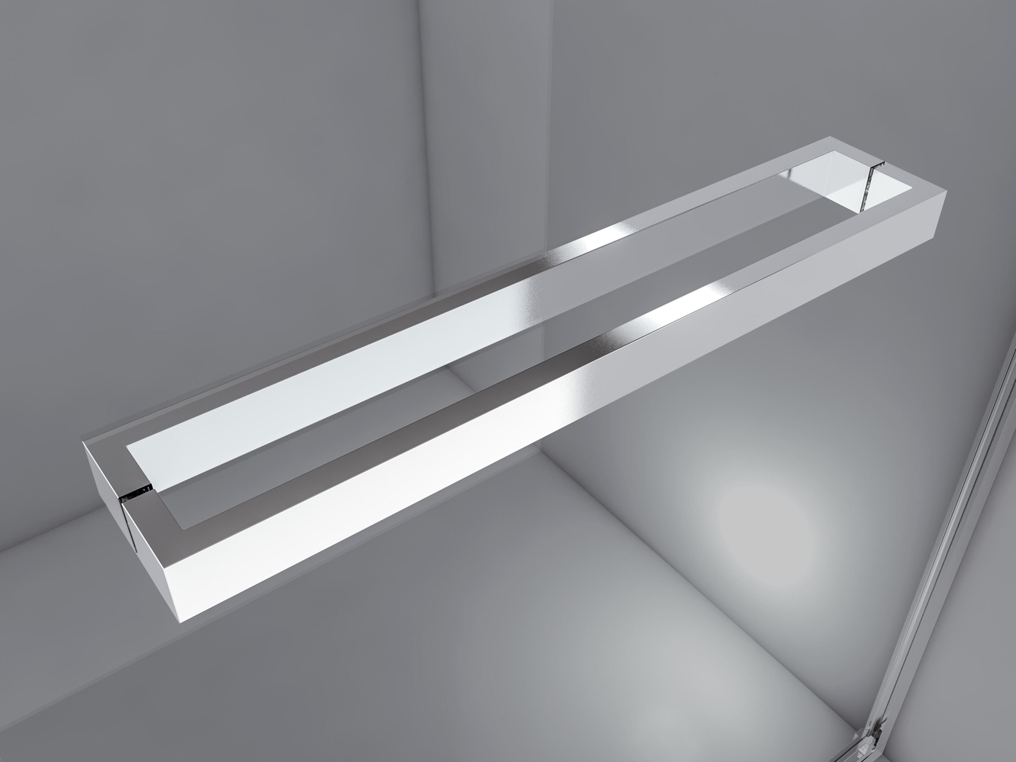 Душевая кабина из алюминия и закаленного стекла Novellini N180 G+F ARCH-00152555 - Вид №4