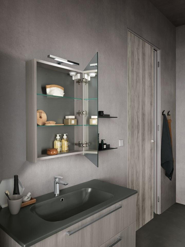 Archeda Подвесной туалетный столик с зеркалом Light sun-id-1446259 - Вид №2