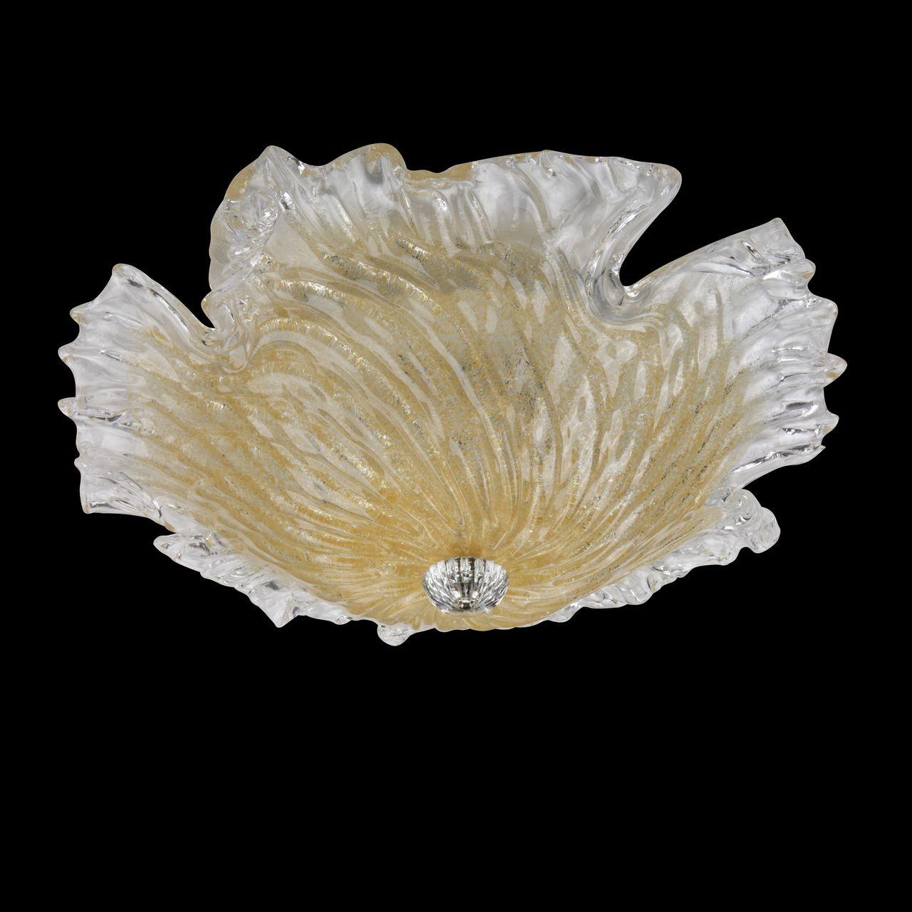 Потолочный светильник Lightstar Murano 601053 LIGHTSTAR ДИЗАЙНЕРСКИЕ, MURANO 073563 Желтый;прозрачный  - Вид №2