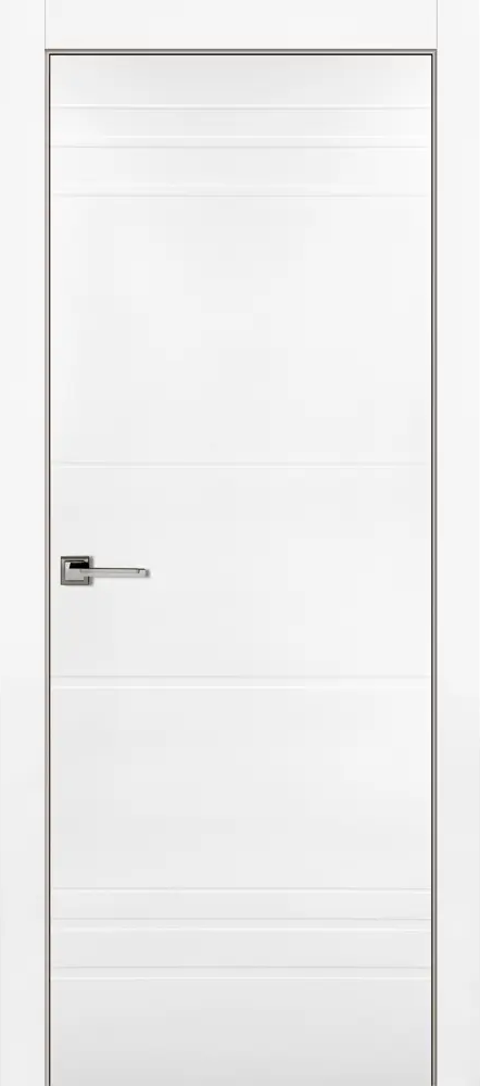 ПРИНЦИП | Межкомнатная дверь Рива 90×200 см с эмалевым покрытием и замком 82345015