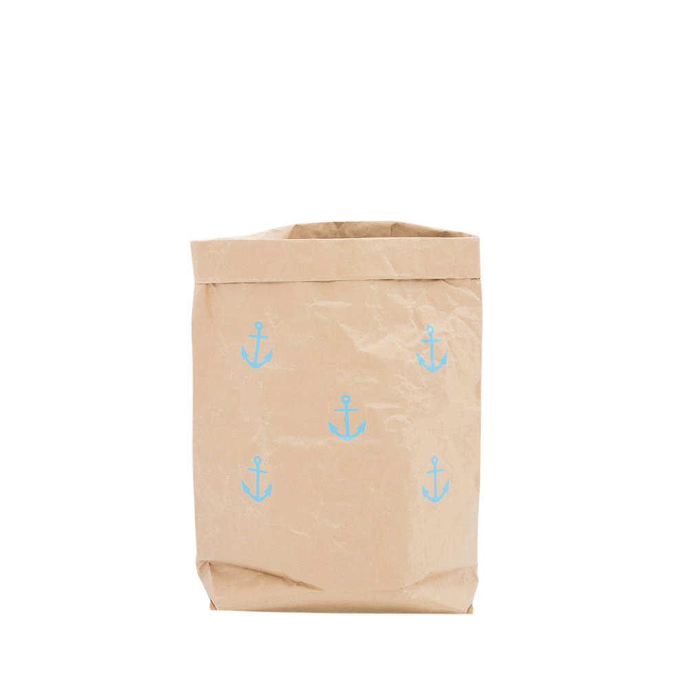 Эко-мешок для игрушек Small Anchors из крафт бумаги VAMVIGVAM  282024 Белый;бежевый Santreyd  - Вид №3
