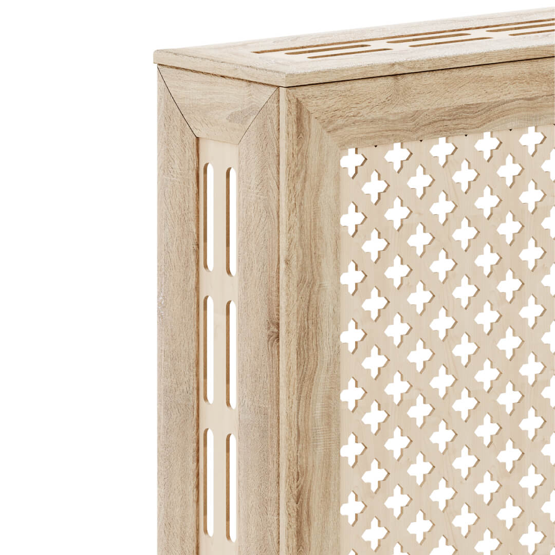 Экран для радиатора 60х60 см Готико дуб сонома STELLA Standart STSR-1110