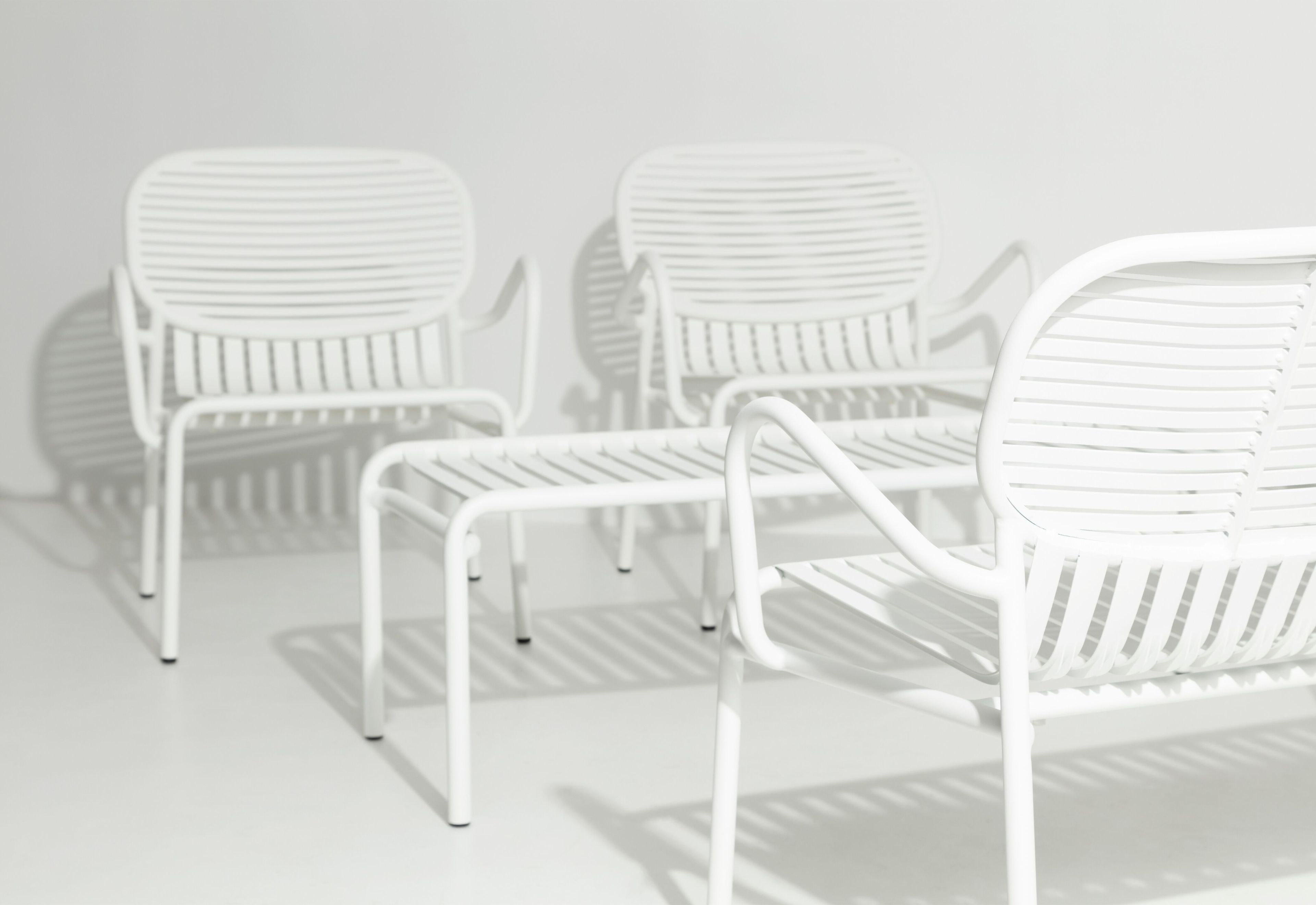 Алюминиевый стул с порошковым покрытием с подлокотниками Petite Friture выходные ARCH-00087704 - Вид №5