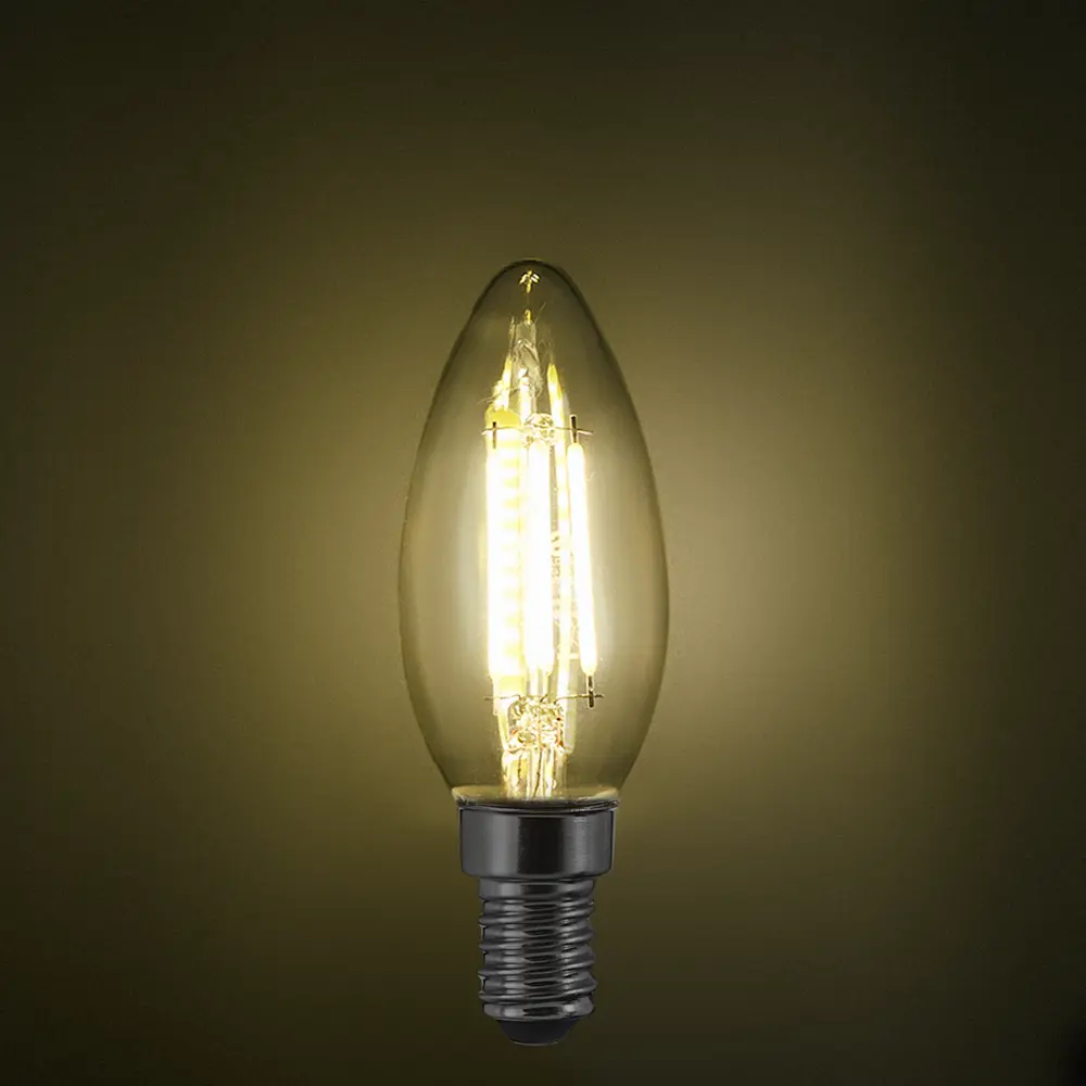 Лампа светодиодная Osram В E14 220/240 В 4 Вт свеча 470 лм нейтральный белый свет 85306969 STLM-2129483  - Вид №2