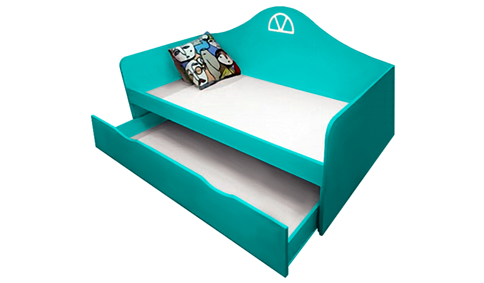 Детский диван-кровать с дополнительным спальным местом "Амстердам" МАНДАРИН АМСТЕРДАМ 179540 Розовый Santreyd  - Вид №1