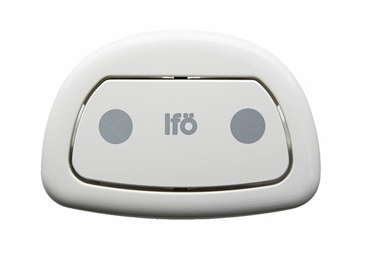 Z98309 Кнопка смыва IFO Sign белая, антивандальная одинарная смыва 