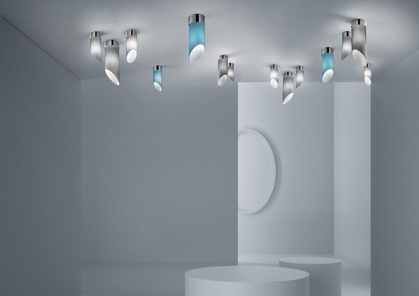 Sylcom Стеклянный потолочный светильник Korinthos 0046/0047 - Вид №1