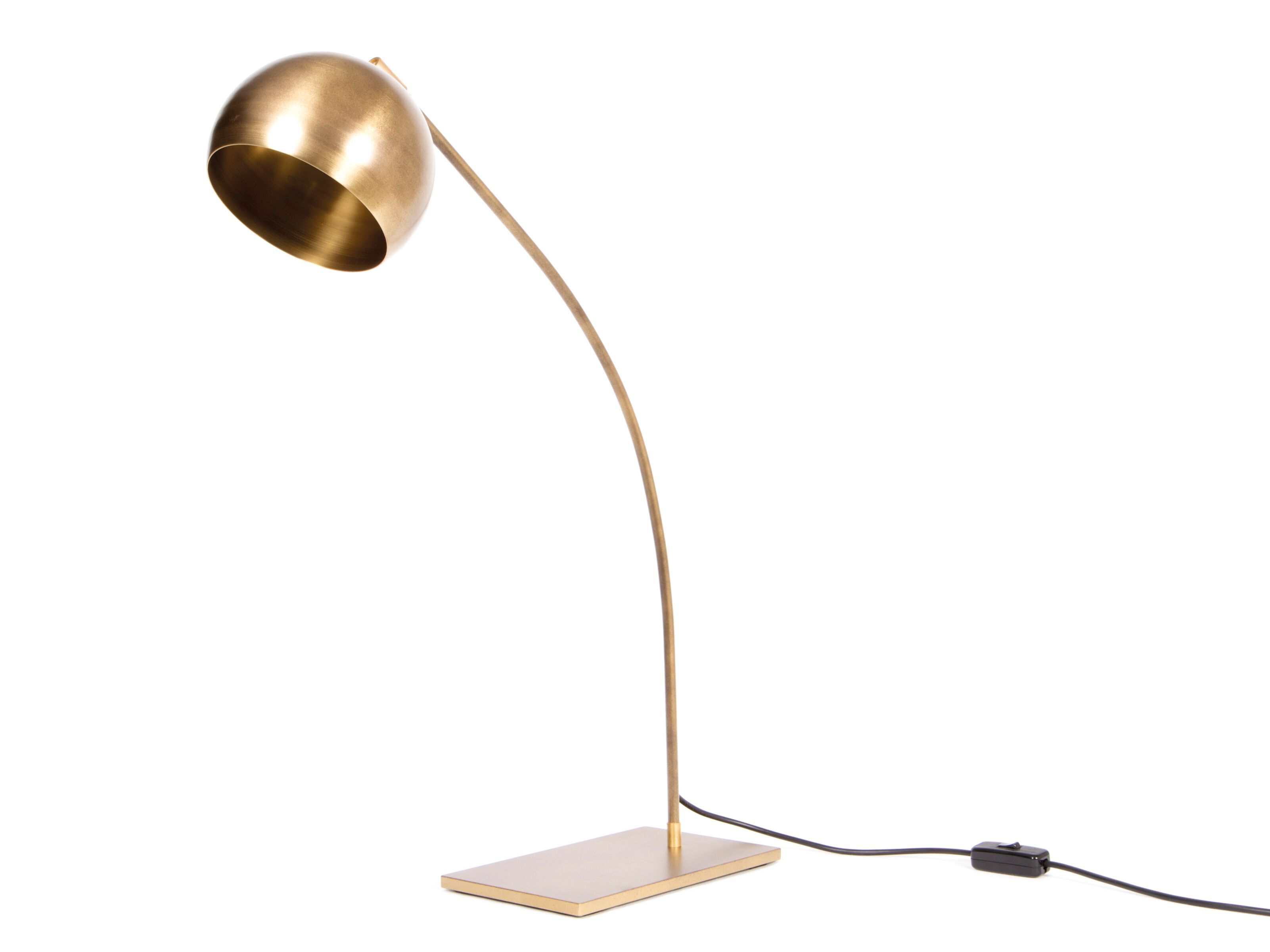 Светодиодная настольная лампа с регулируемой яркостью Renzo Serafini ARCO BRASS ARCH-00078949 - Вид №4