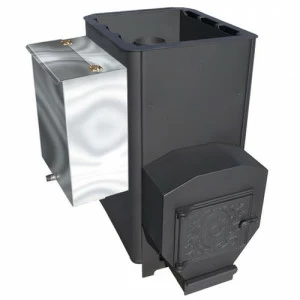 Печь для бани Варвара Паленица с баком для воды вынос 160